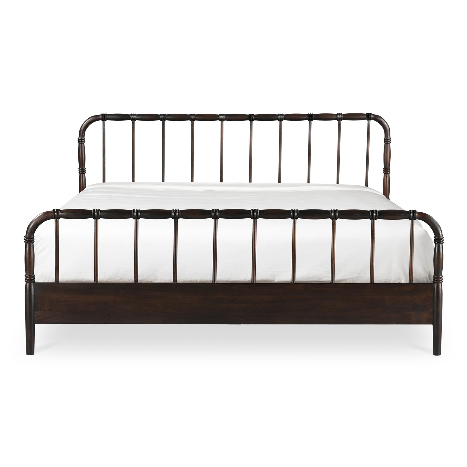 Moes Home Beds Vivian Brown Contemporary Furniture Rug