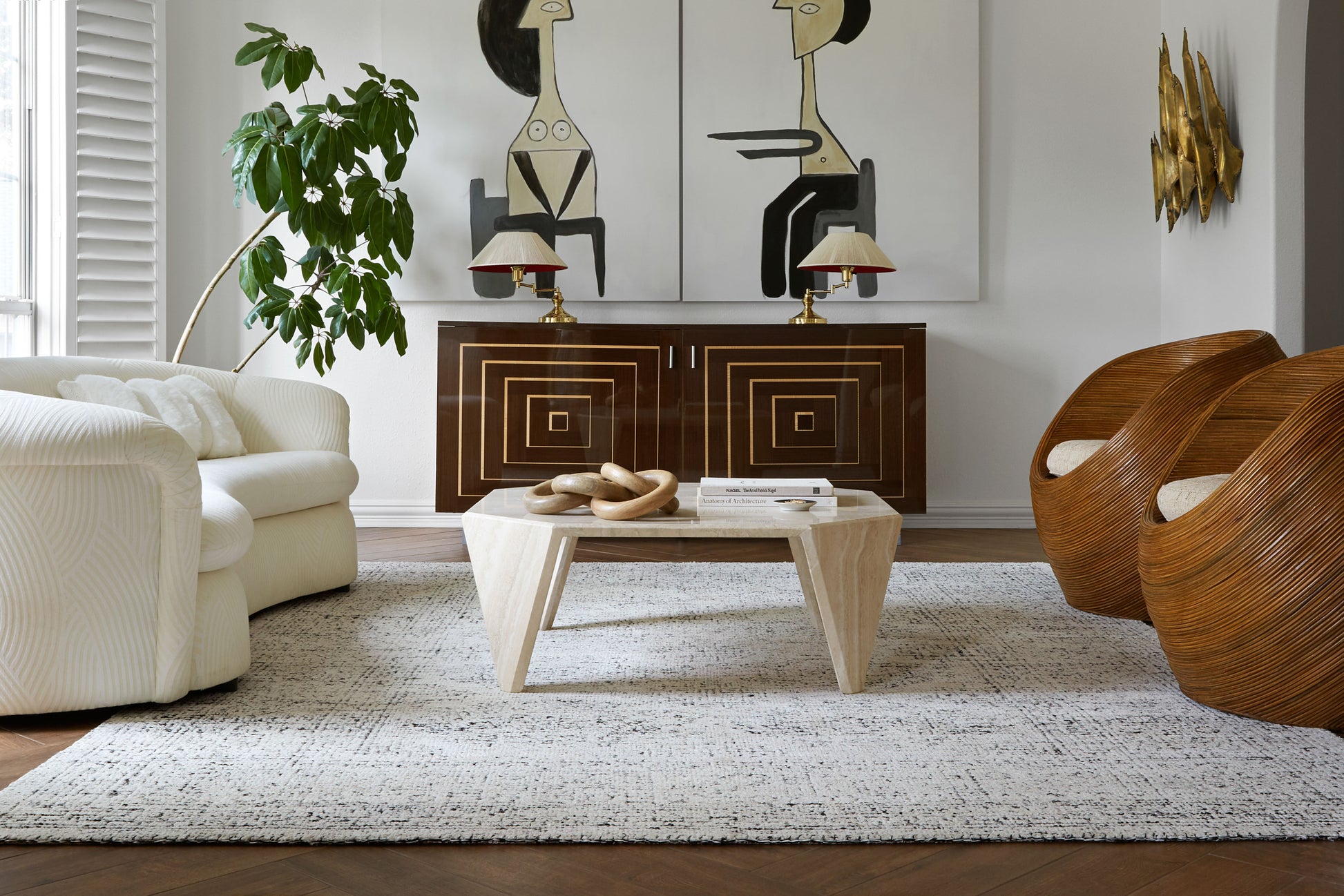 Loloi Vestige  White Black Transitional