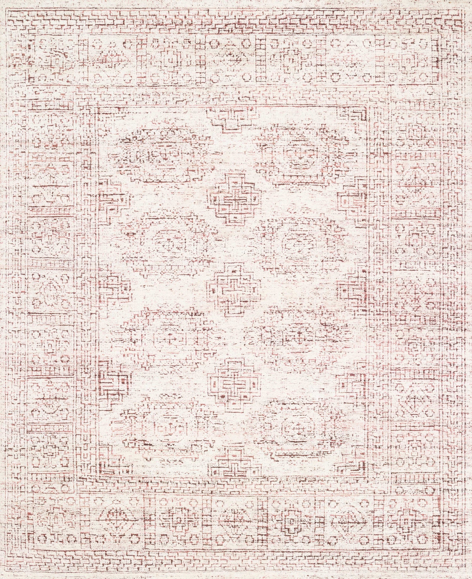 Loloi Vestige  White Berry Transitional