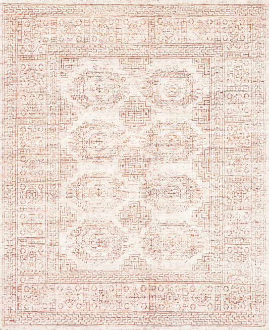 Loloi Vestige  White Persimmon Transitional