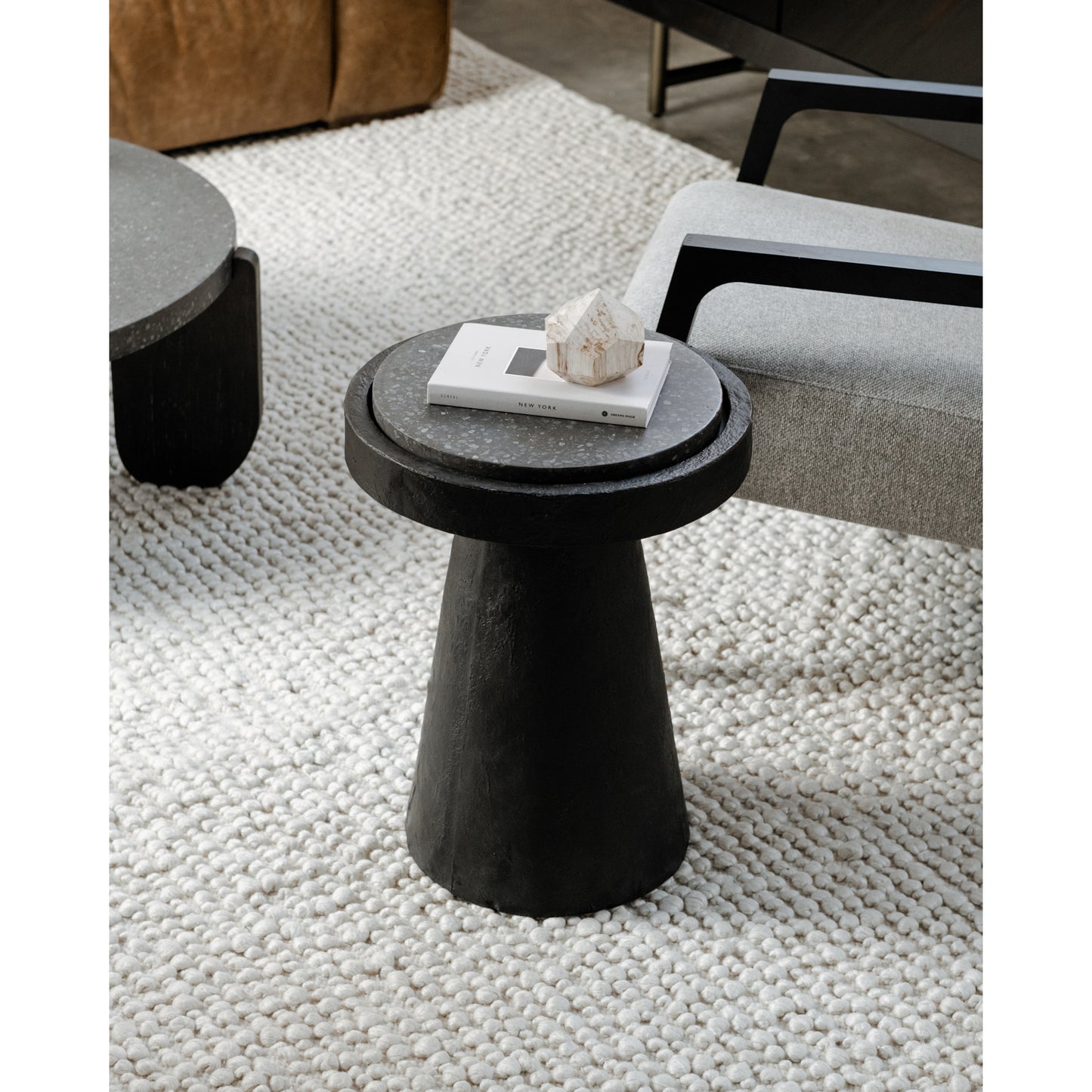 Moes Home Accent Tables Book Black Contemporary Furniture