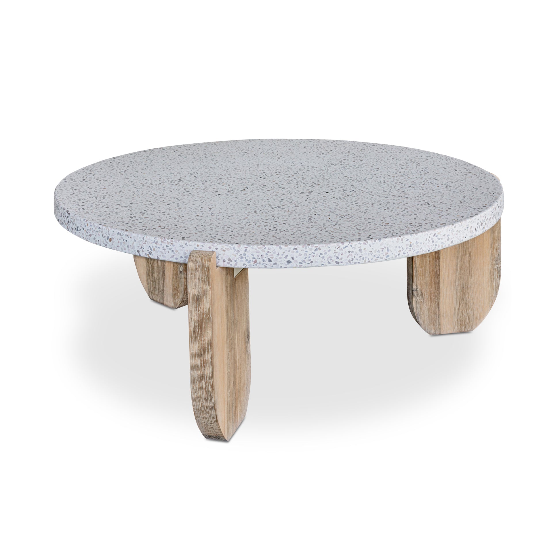 Moes Home Coffee Tables Wunder White  Furniture