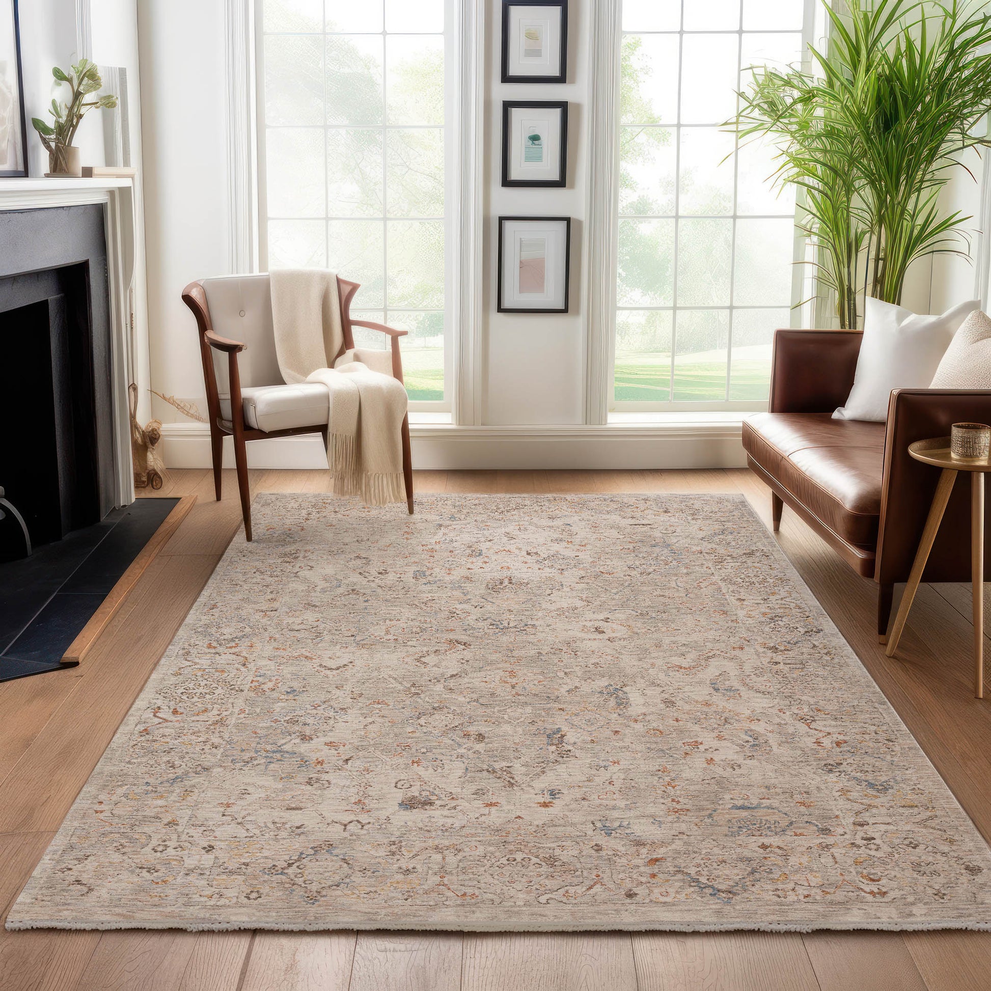 Dalyn Rugs Vienna  Linen  Traditional
