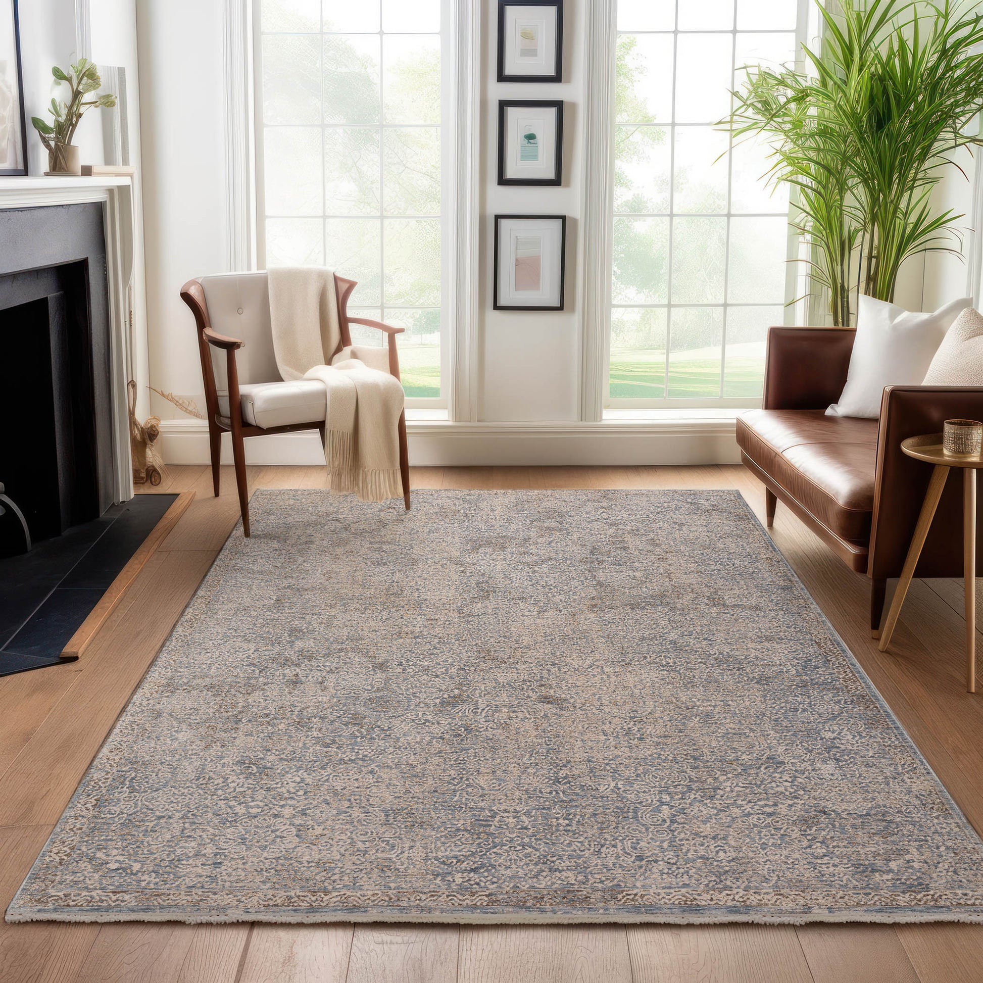 Dalyn Rugs Vienna  Denim  Traditional