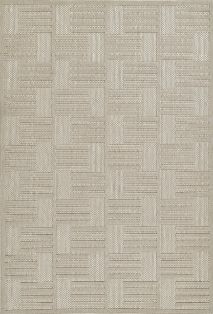 Momeni Vines  Beige  Contemporary