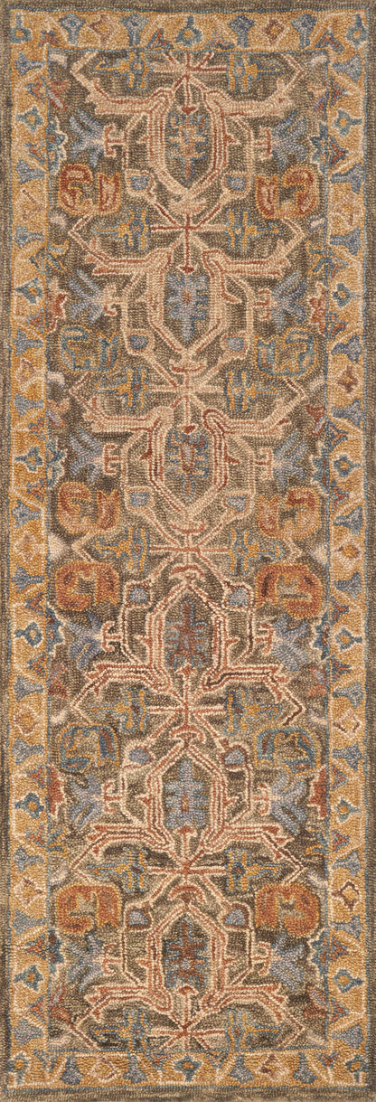 Loloi Victoria  Walnut Multi Traditional