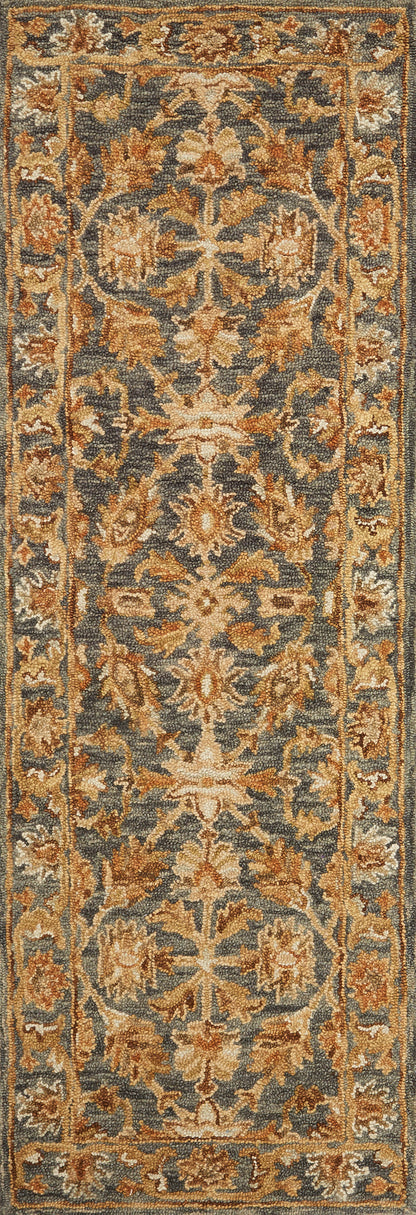 Loloi Victoria  Slate Slate Traditional