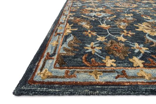 Loloi Victoria  Denim Multi Traditional