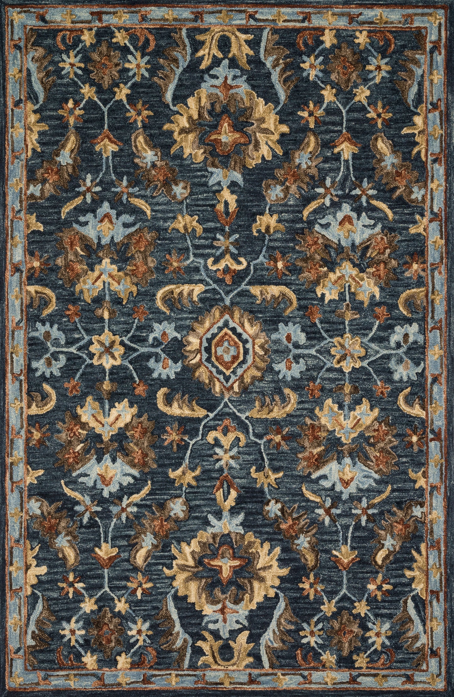 Loloi Victoria  Denim Multi Traditional