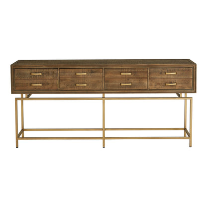 Moes Home Console Tables ANNECY Natural Art Deco Furniture