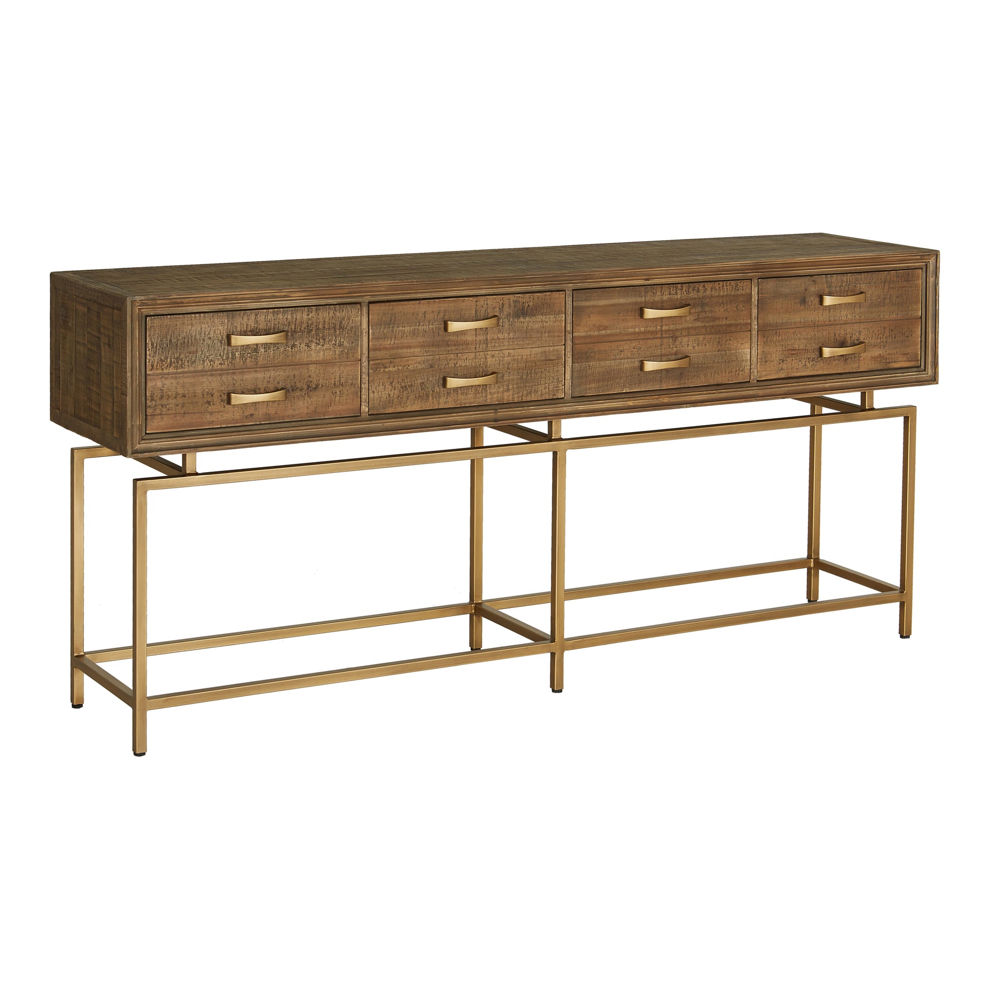 Moes Home Console Tables ANNECY Natural Art Deco Furniture