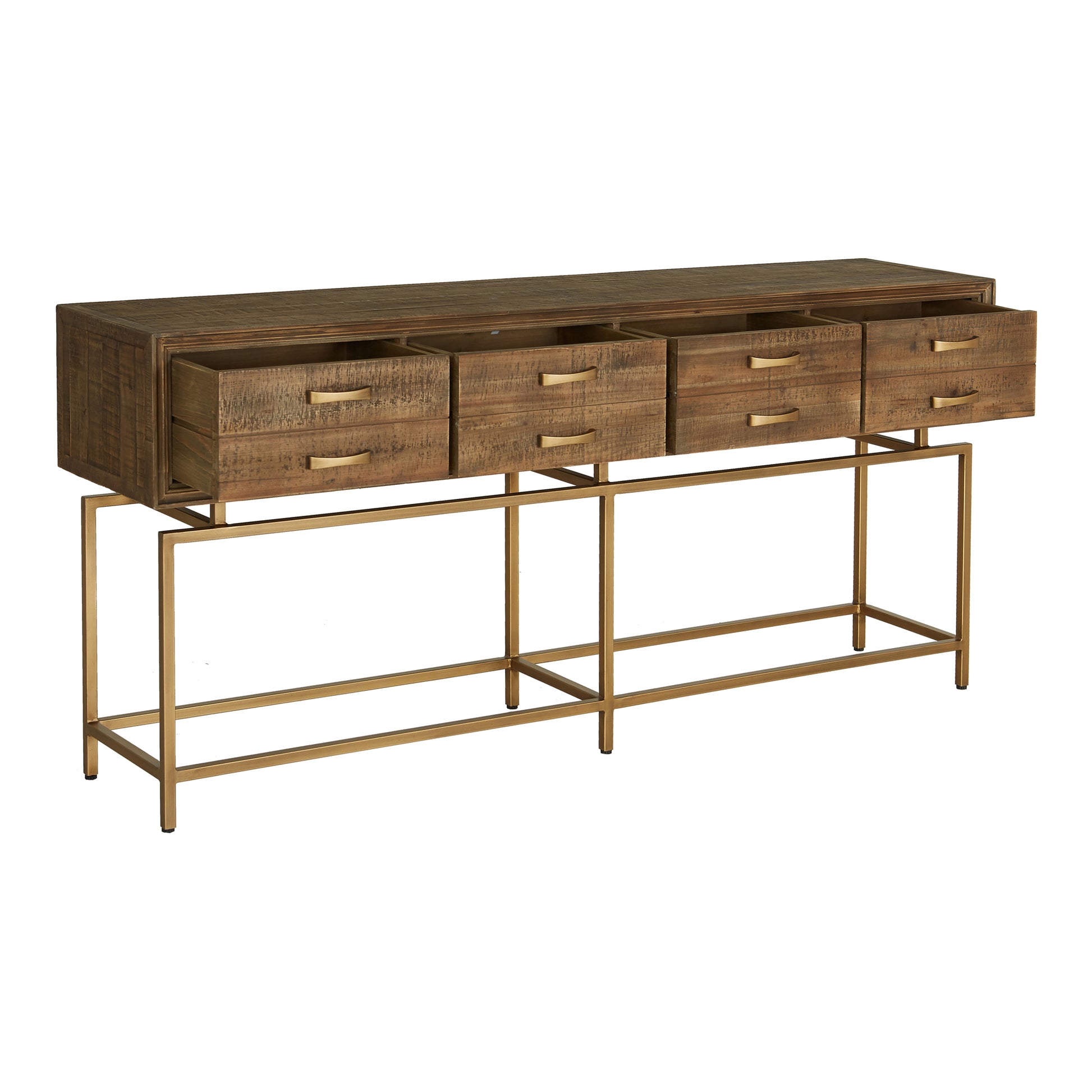 Moes Home Console Tables ANNECY Natural Art Deco Furniture
