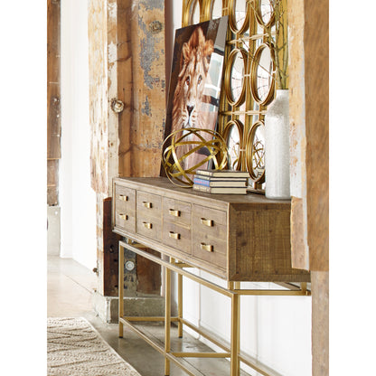 Moes Home Console Tables ANNECY Natural Art Deco Furniture