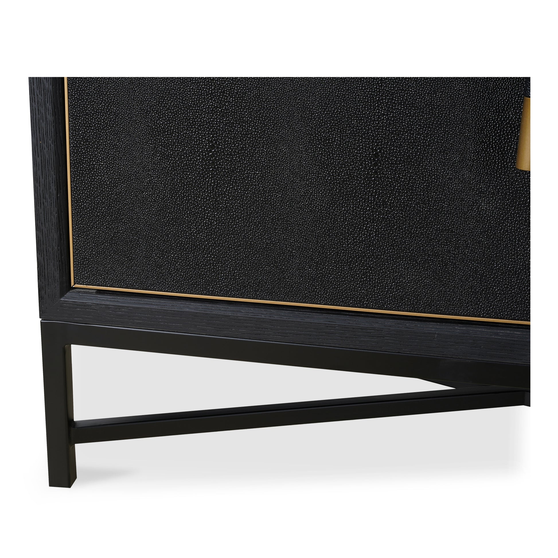 Moes Home Sideboards MAKO Black Art Deco Furniture