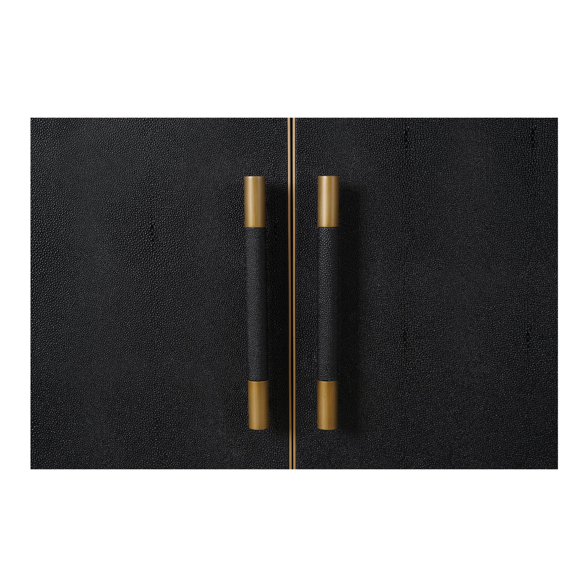 Moes Home Sideboards MAKO Black Art Deco Furniture