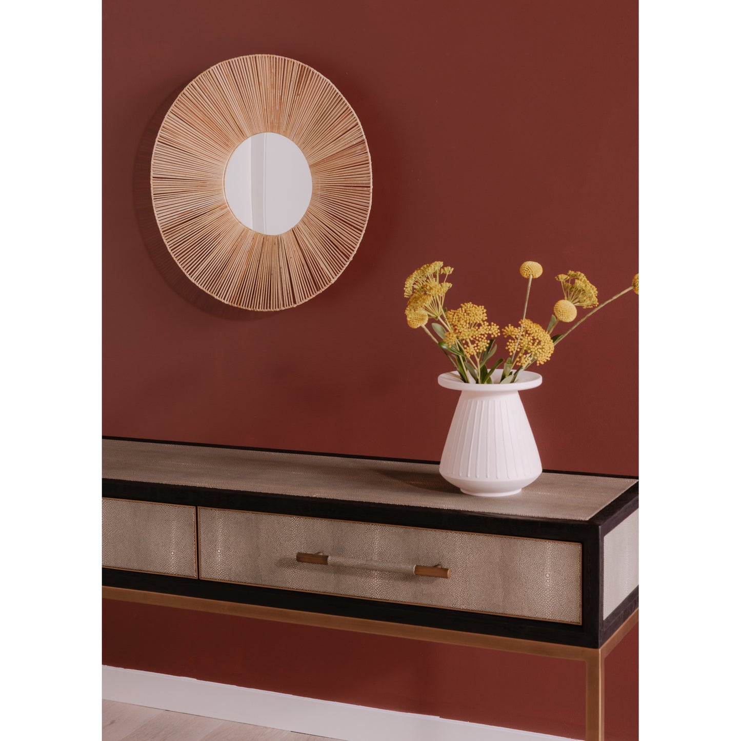 Moes Home Console Tables Mako Grey Art Deco Furniture