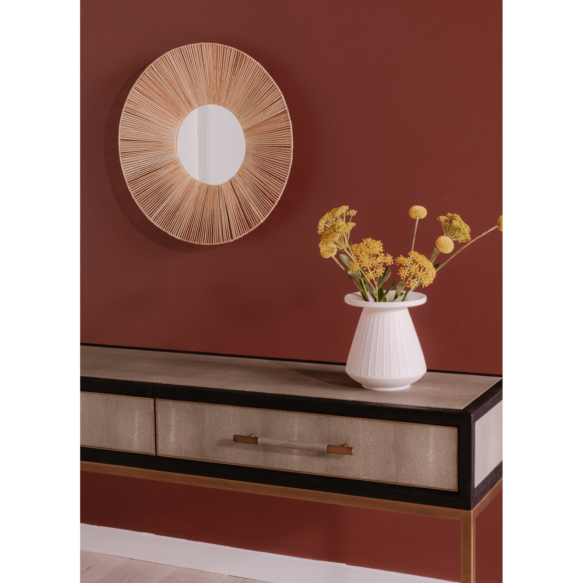 Moes Home Console Tables Mako Grey Art Deco Furniture