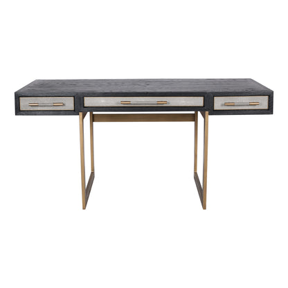 Moes Home Desks Mako Grey Art Deco Furniture