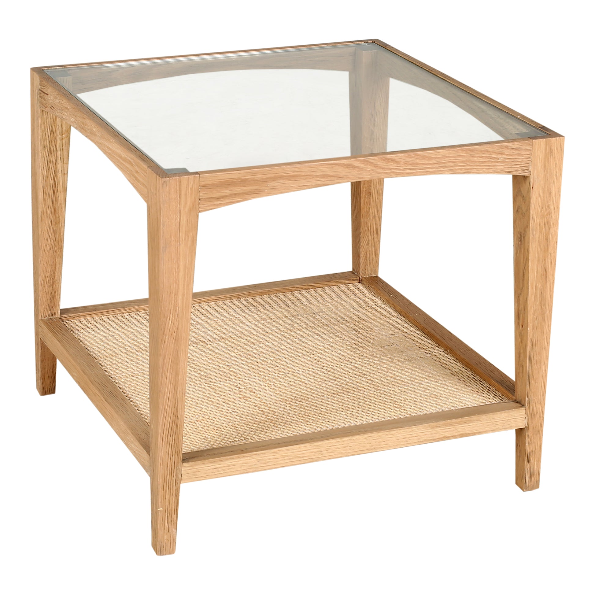 Moes Home Side Table Harrington Natural Rustic Furniture