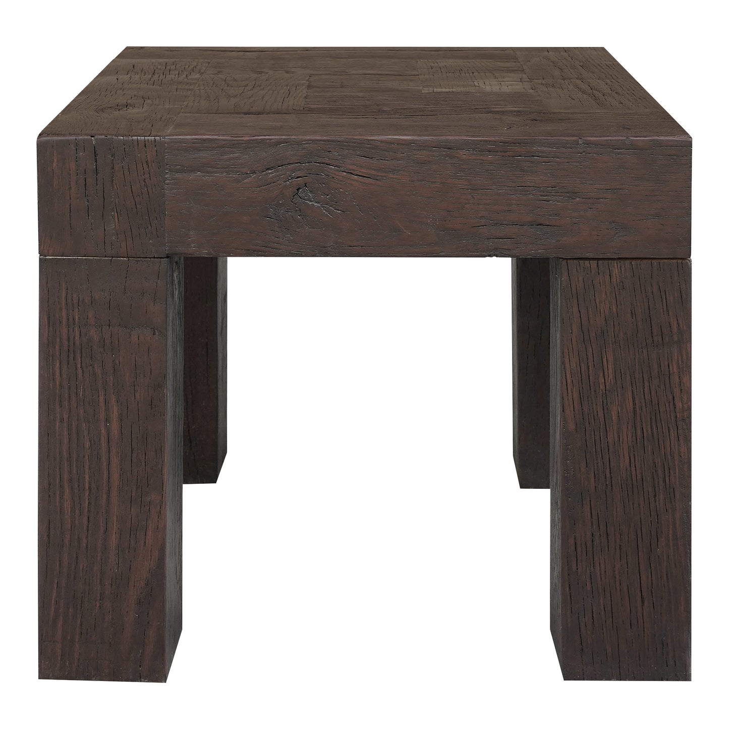 Moes Home Side Table Evander Brown Rustic Furniture
