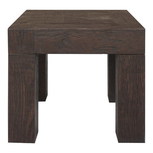 Moes Home Side Table Evander Brown Rustic Furniture