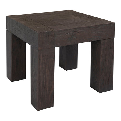 Moes Home Side Table Evander Brown Rustic Furniture