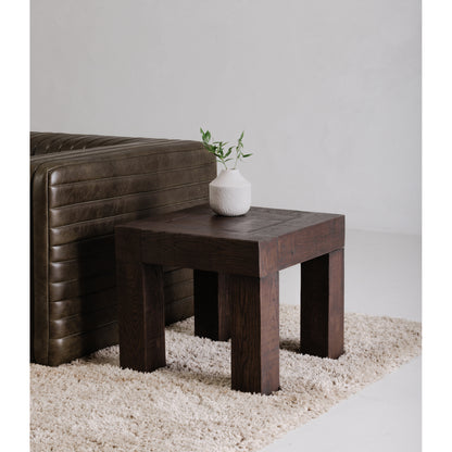 Moes Home Side Table Evander Brown Rustic Furniture