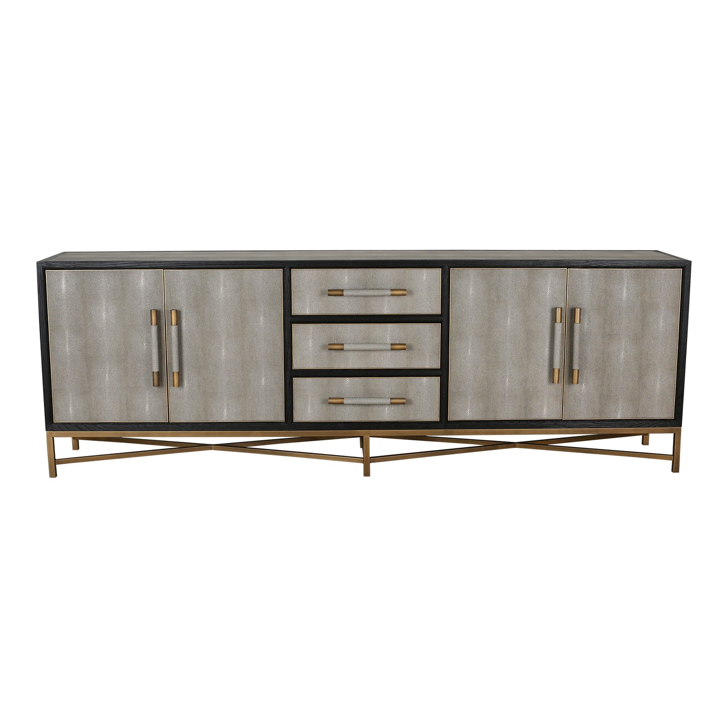 Moes Home Sideboards Mako Grey Art Deco Furniture