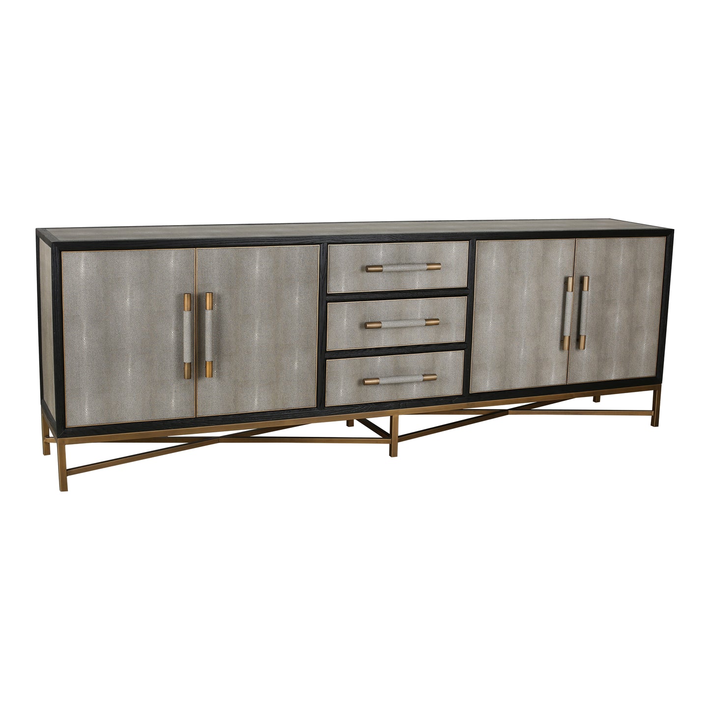 Moes Home Sideboards Mako Grey Art Deco Furniture