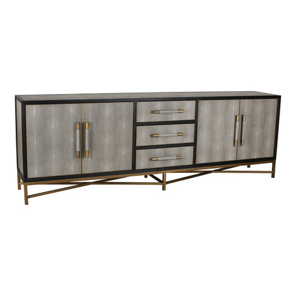 Moes Home Sideboards Mako Grey Art Deco Furniture