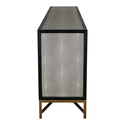 Moes Home Sideboards Mako Grey Art Deco Furniture