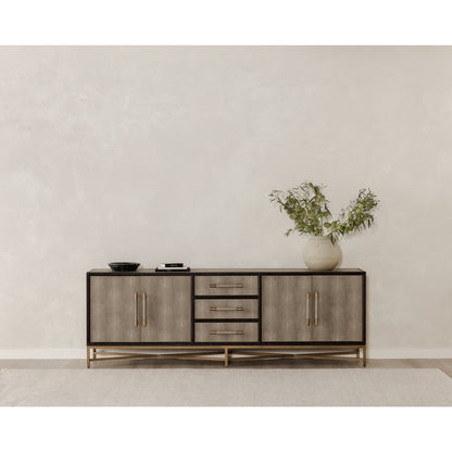 Moes Home Sideboards Mako Grey Art Deco Furniture