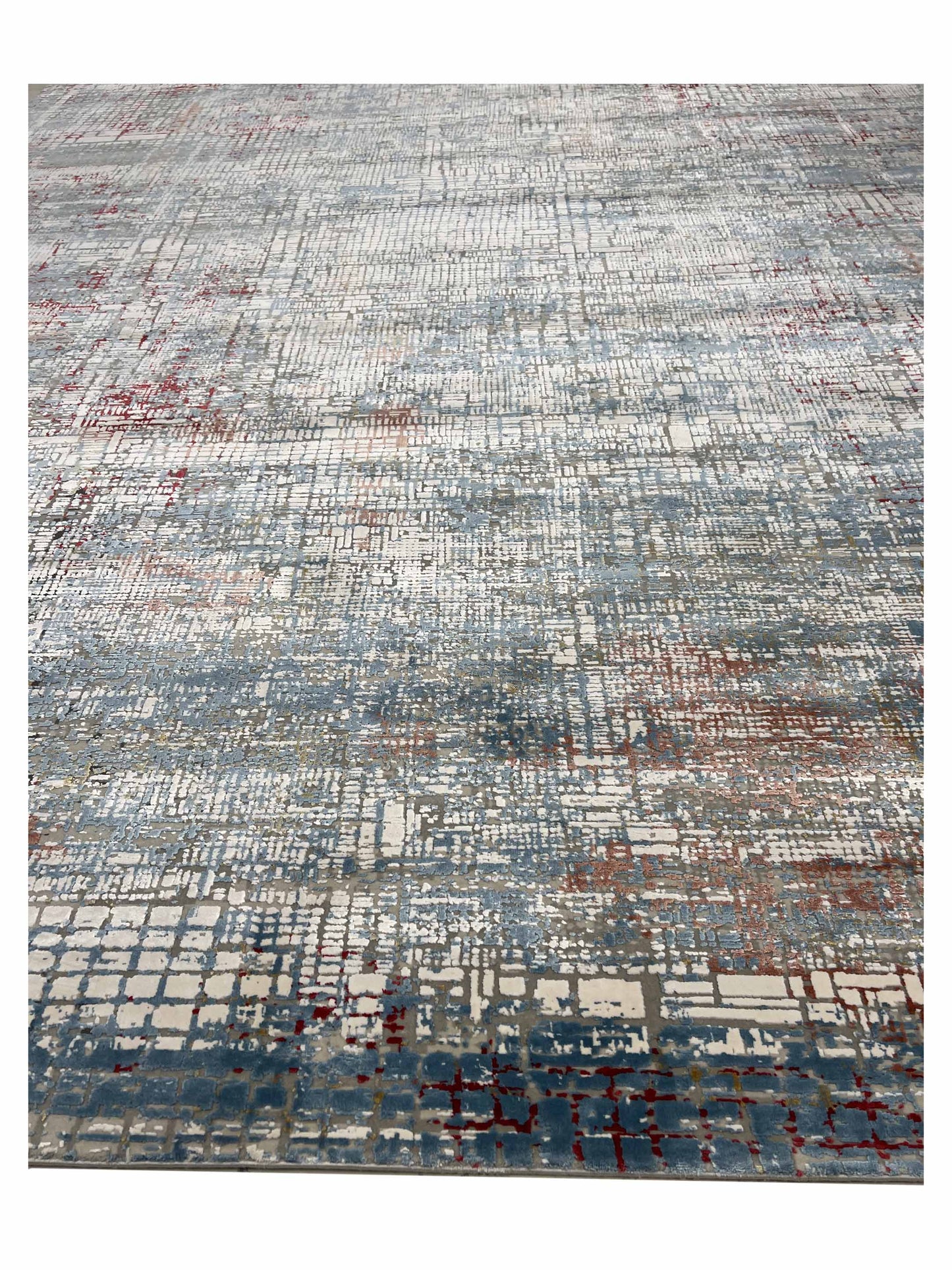 Artisan Venetian Lt.Grey Rust Machinemade Rug