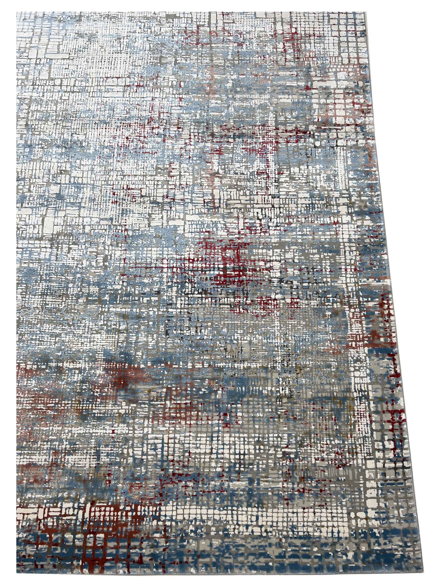 Artisan Venetian Lt.Grey Rust Machinemade Rug
