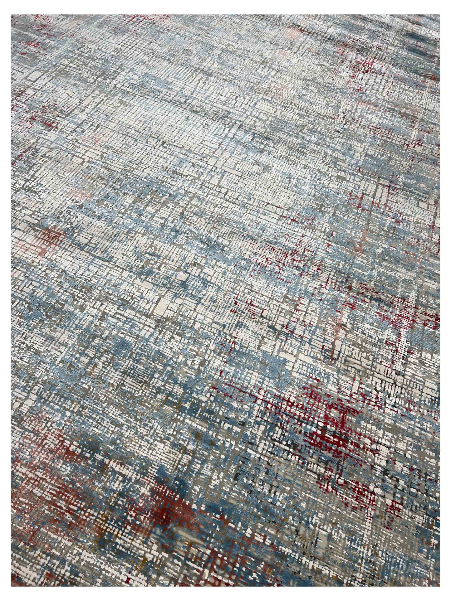 Artisan Venetian Lt.Grey Rust Machinemade Rug