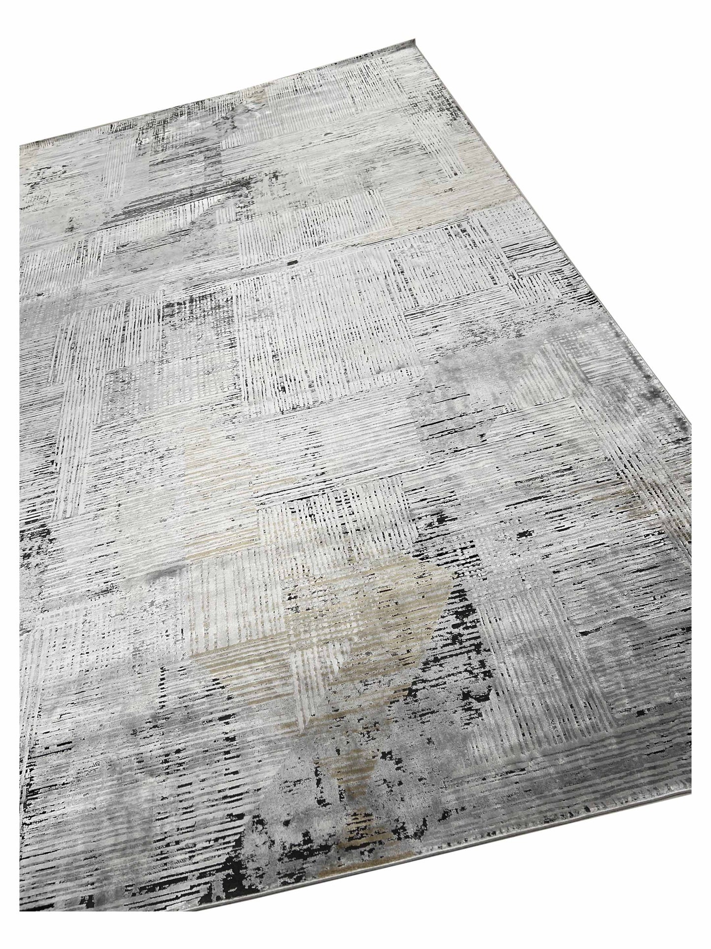 Artisan Venetian Charcoal Lt.Grey Machinemade Rug