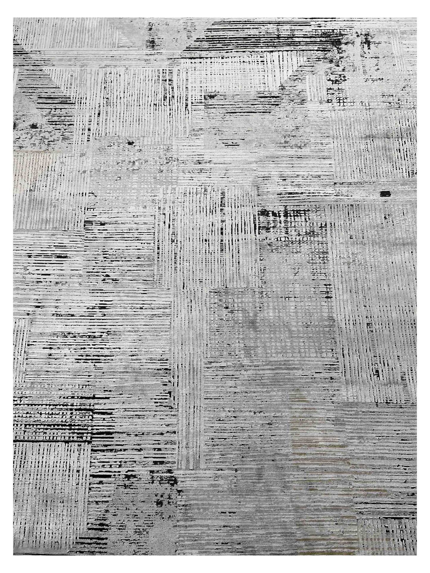 Artisan Venetian Charcoal Lt.Grey Machinemade Rug