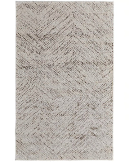 Feizy Vancouver 39NPF Beige Brown Modern/Industrial Rug - Rugs - Feizy - Atlanta Designer Rugs