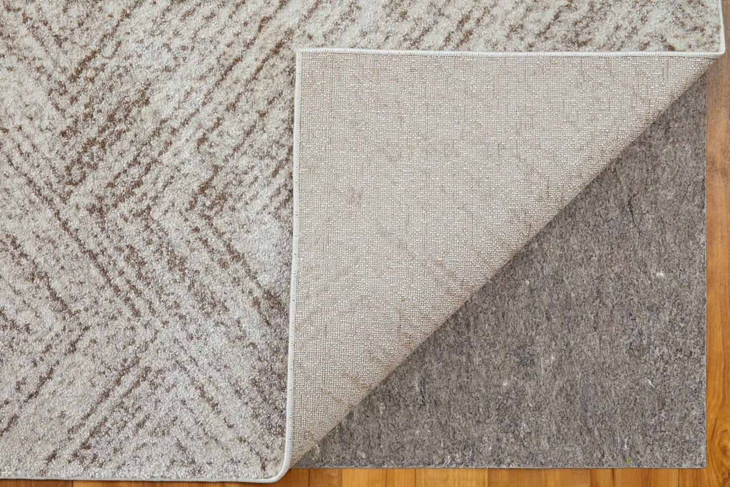 Feizy Vancouver 39NPF Beige Brown Modern/Industrial Rug - Rugs - Feizy - Atlanta Designer Rugs