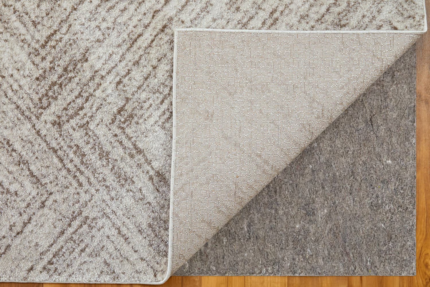 Feizy Vancouver 39NPF Beige Brown Modern/Industrial Rug - Rugs - Feizy - Atlanta Designer Rugs