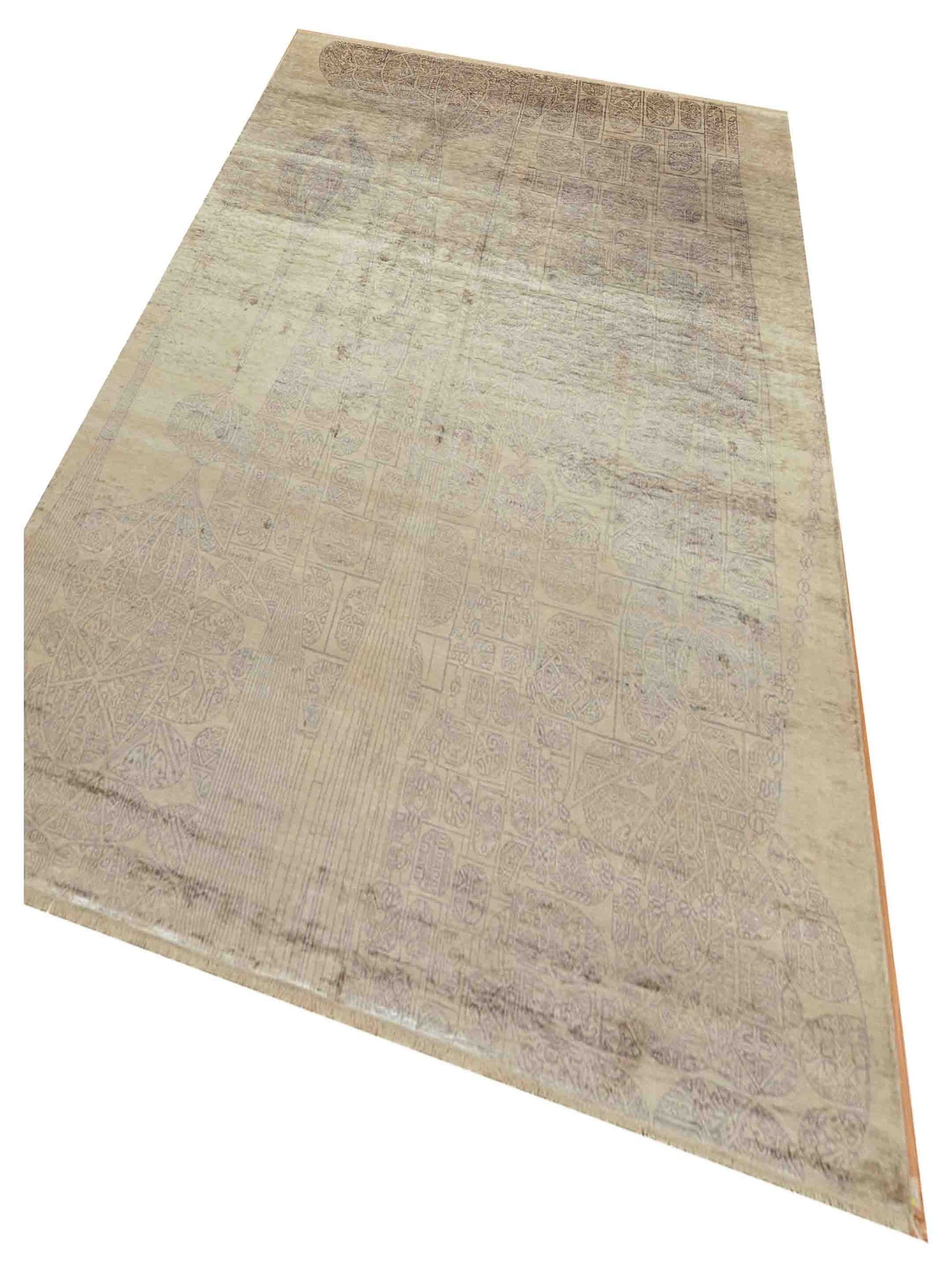 Artisan Vanessa  Beige  Transitional Knotted Rug