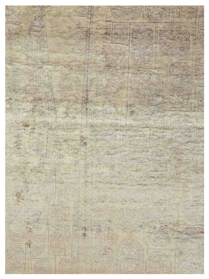 Artisan Vanessa Beige Transitional Knotted Rug - Rugs - Artisan - Atlanta Designer Rugs