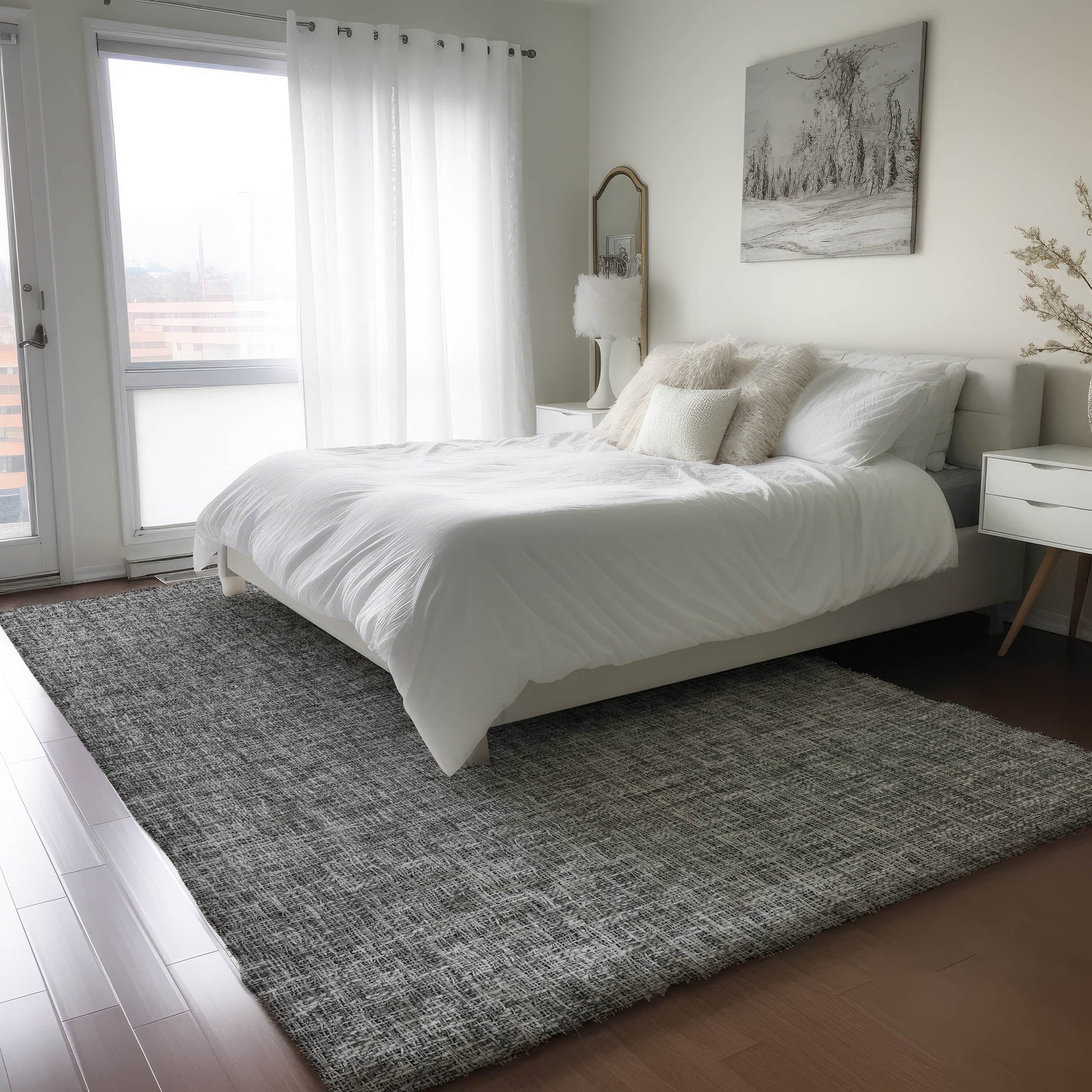 Dalyn Rugs Voyage  Charcoal  Transitional