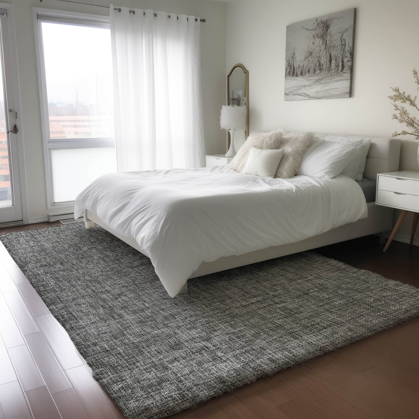 Dalyn Rugs Voyage  Charcoal  Transitional