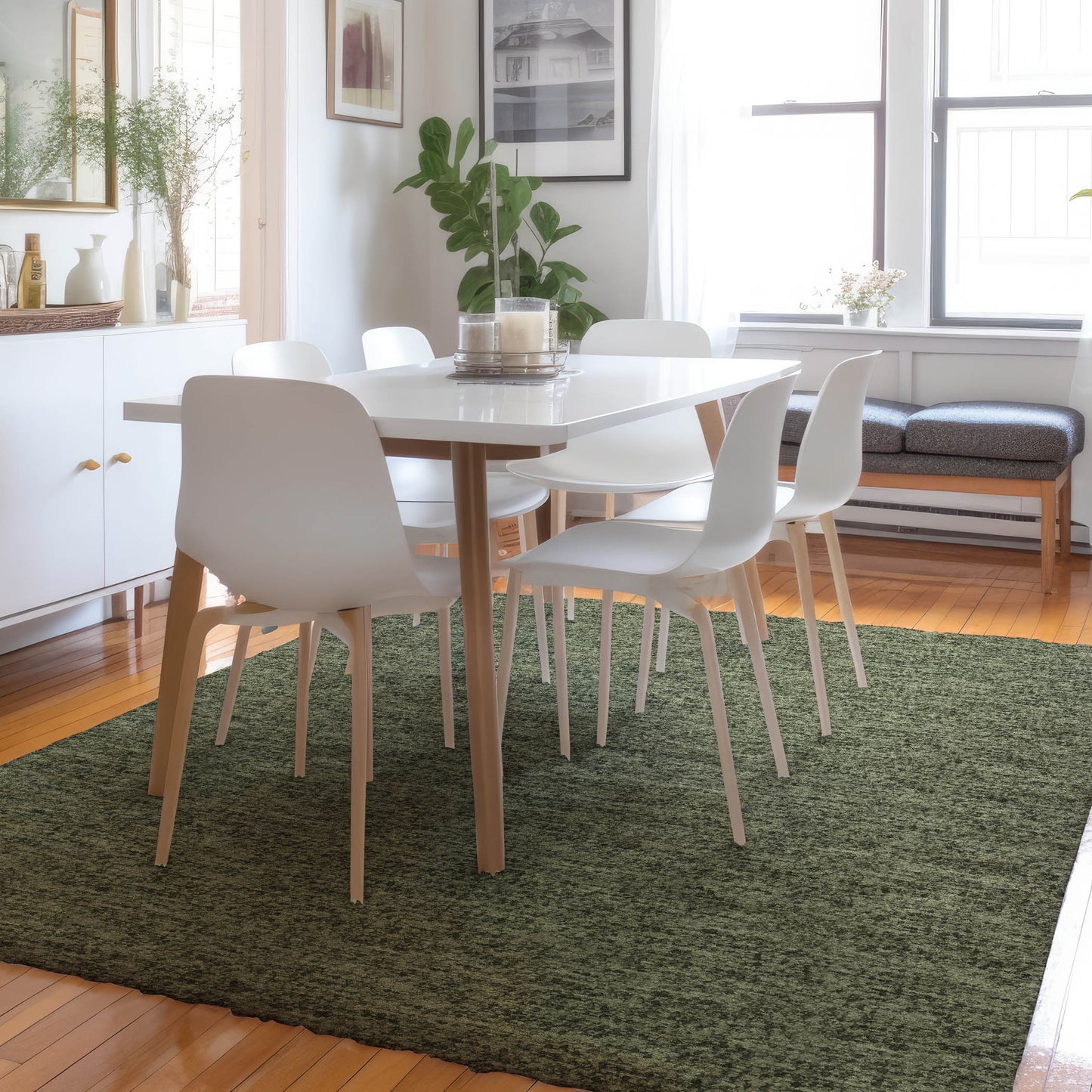 Dalyn Rugs Voyage  Olive  Transitional