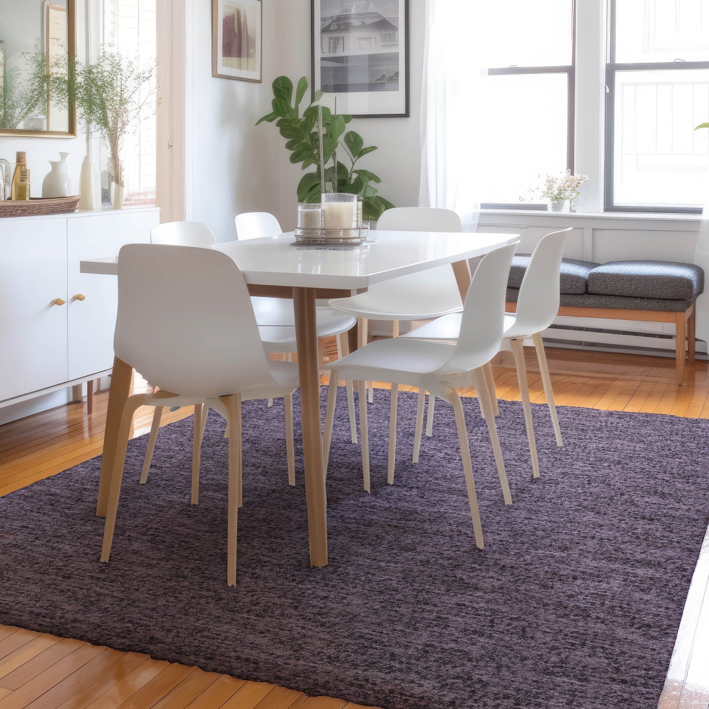 Dalyn Rugs Voyage  Plum  Transitional