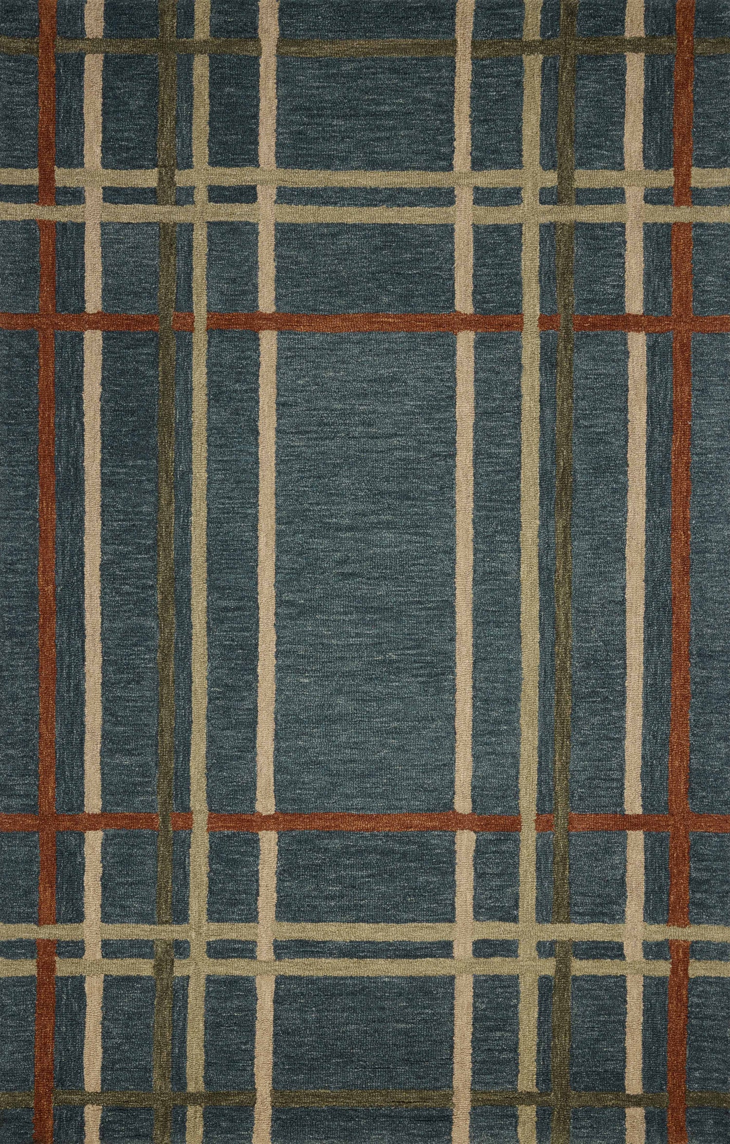 Magnolia Home by Joanna Gaines x Loloi Waylon  Denim Multi Contemporary