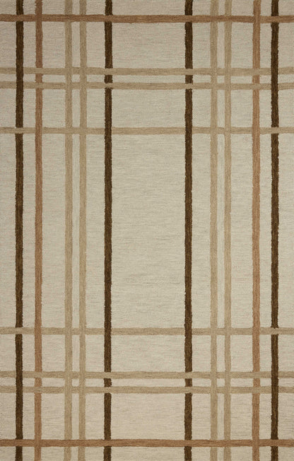 Magnolia Home by Joanna Gaines x Loloi Waylon  Natural Bark Contemporary