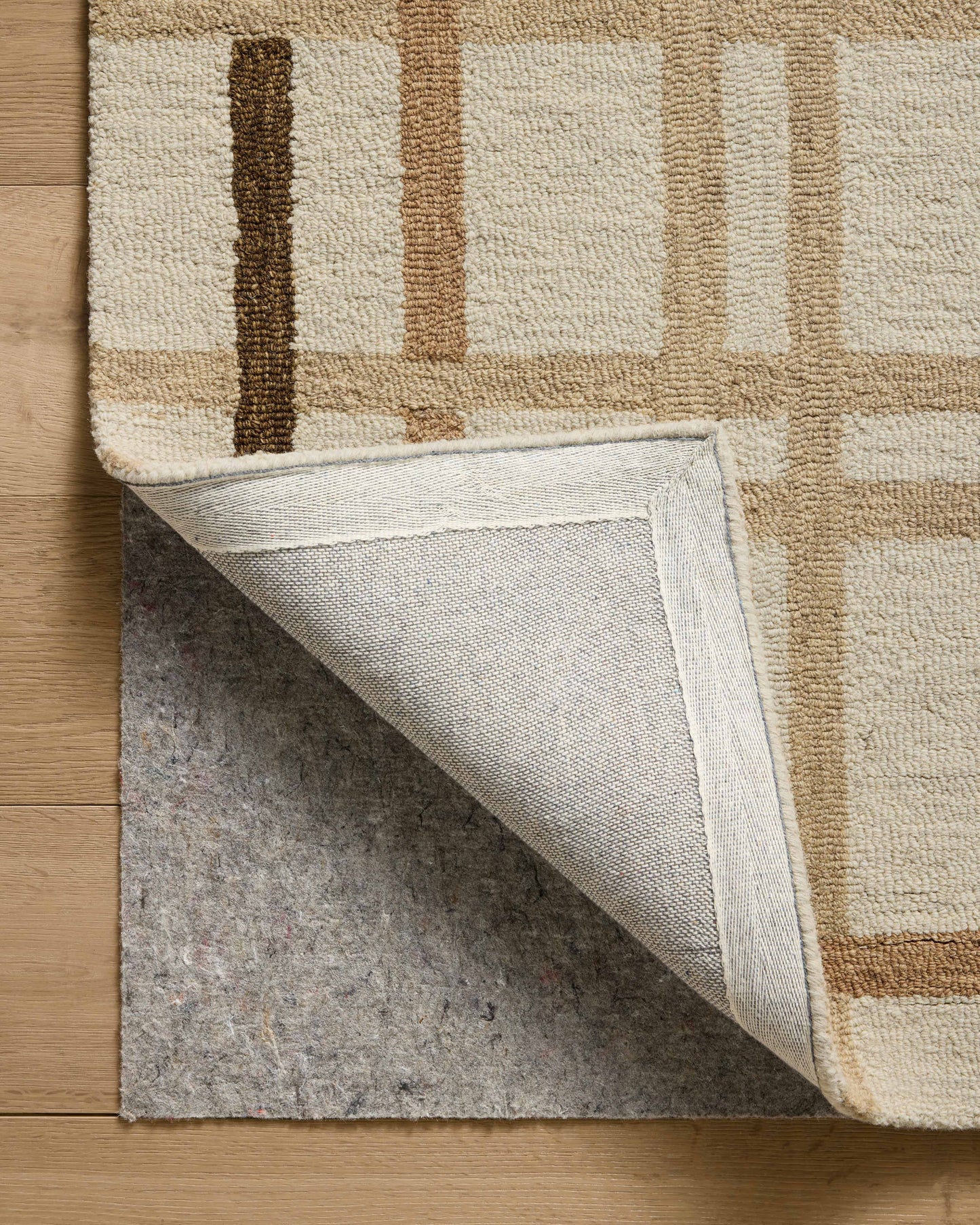 Magnolia Home by Joanna Gaines x Loloi Waylon  Natural Bark Contemporary