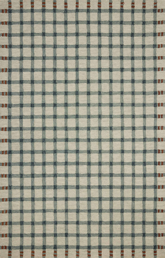 Magnolia Home by Joanna Gaines x Loloi Waylon  Spa Brick Contemporary